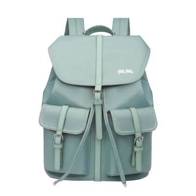 FOLLI FOLLIE 时尚休闲轻便双肩包浅绿色FF-Y005A