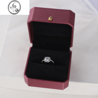 JiMi仿真婚戒结婚活口一对新款假钻戒对戒网红同款戒指女婚礼仪式道具