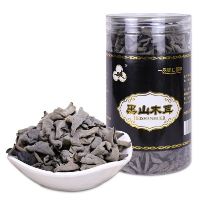 一品爽精选黑木耳180g黑山木耳肉厚无根单片小碗耳山珍南北干货