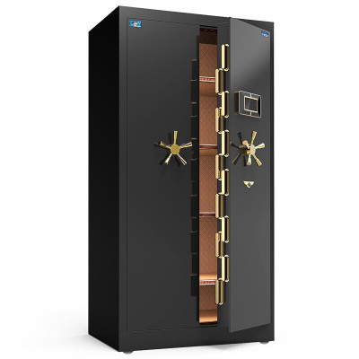 虎牌保险柜财会办公1.5米1.8米大型对开门双门入墙全钢/可移动金库保险柜