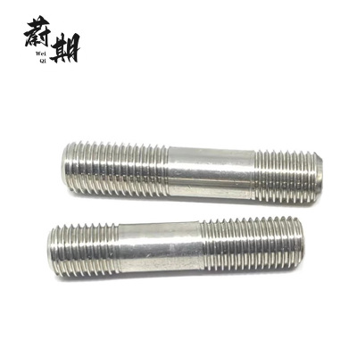 蔚期 GB897不锈钢双头螺柱-A型 M12*40 个