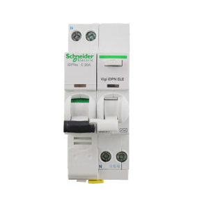 施耐德空气开关带漏保器A9系1P+N 20A