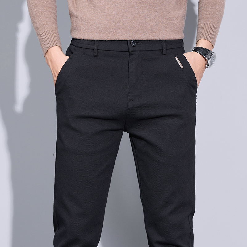 金盾(KIN DON)秋季新款男士休闲裤百搭商务男裤秋冬男款长裤直筒宽松男裤子