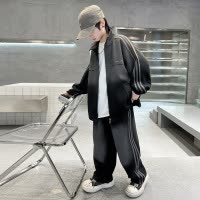 儿童装男童秋装套装新款中大童春秋款卫衣运动服两件套帅气潮