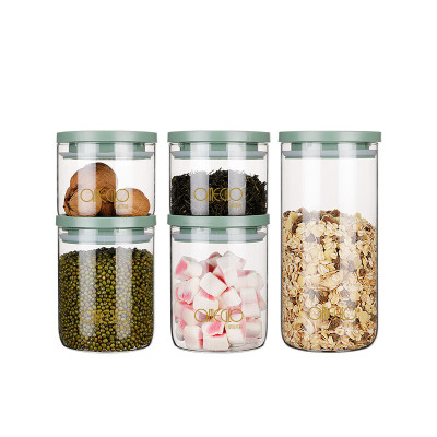 果兹 悦鲜储物罐套装ASGZ-A13 1350ml*1+750ml*2+440ml*2/套