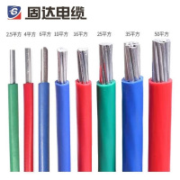 固达电缆 铝芯电线 BLV-1*50 卷