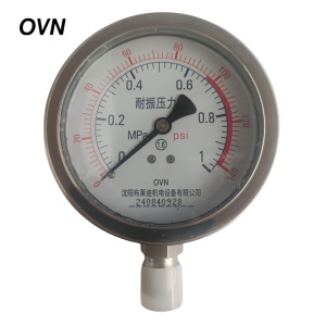 OVN 耐震压力表 YN-150径向 块