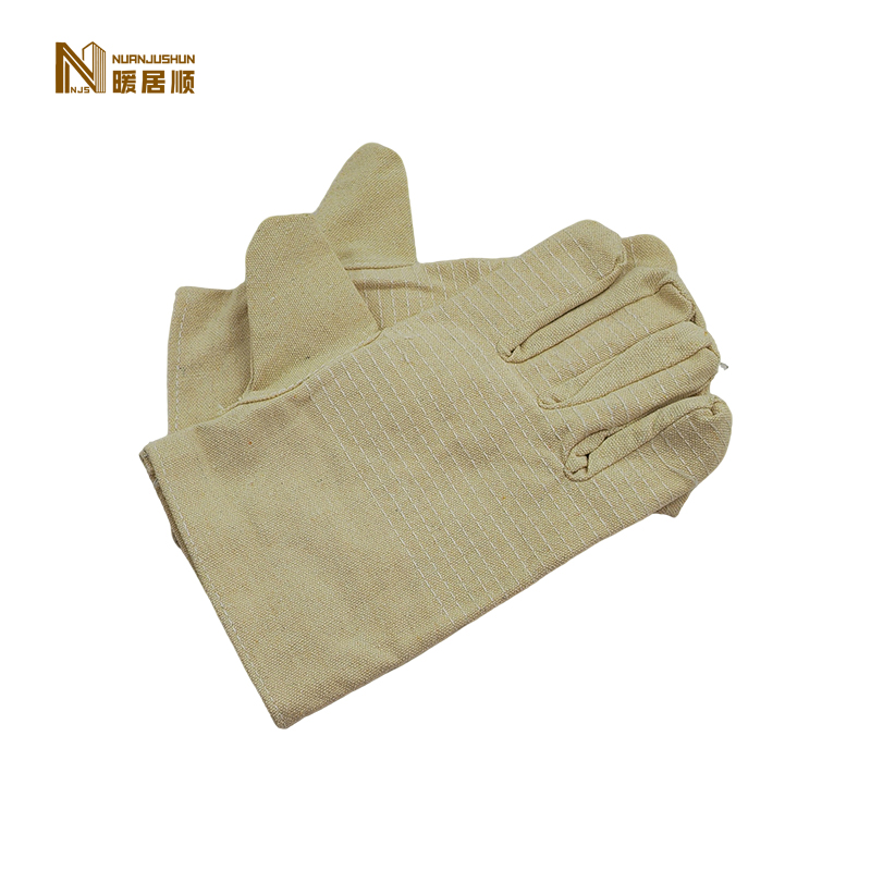 暖居顺 加厚耐磨帆布手套 NJS0046 双