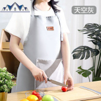 厨房工作可擦手防水防油罩衣过年围裙男时尚日系家用女身做饭大人 三维工匠
