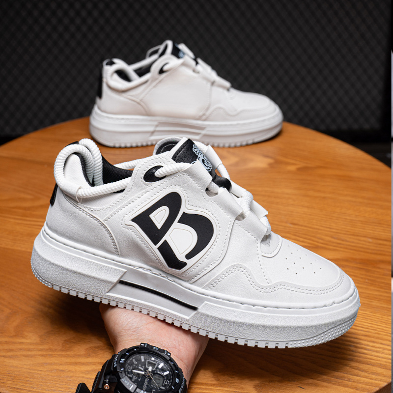 男鞋透气20265新款韩版潮流百搭运动休闲板鞋学生厚底增高小白潮鞋