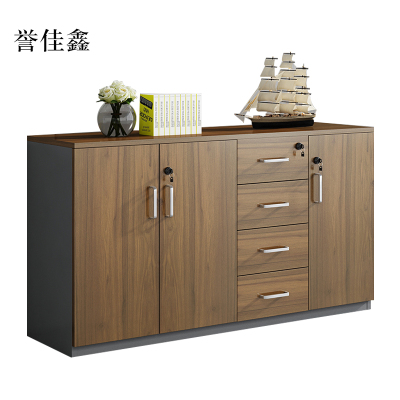 誉佳鑫办公室矮柜储物柜文件柜3门4抽屉