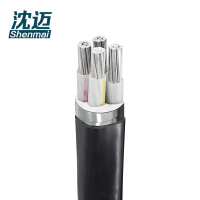 沈迈 铝芯铠装电缆 ZC-YJLV22-0.6/1KV-4*240平方 /米