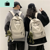 书包女ins风 暗黑系韩版高中学生背包森系潮男工装百搭简约双肩包NEW LAKE