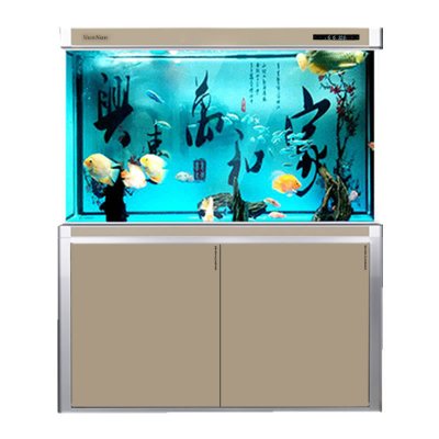 大型鱼缸水族箱 免换水客厅招财小型家用下过滤底滤鱼缸