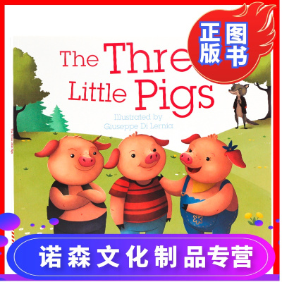 [诺森正版] dk 三只小猪 the three little pigs 英文原版绘本 幼儿