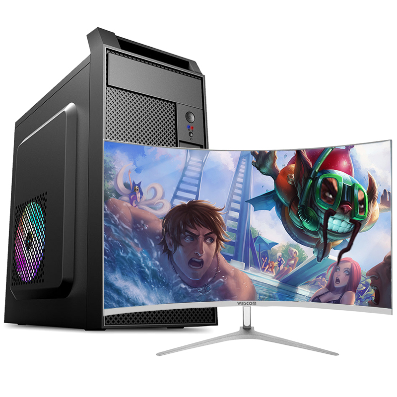 铭能 十代酷睿i7 10700八核/16g ddr4内存/512g高速固态 ssd 组装机