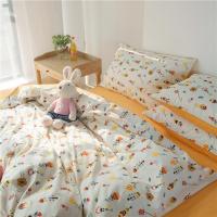家柏饰(CORATED)款全棉四件套全棉被套床单4件套宿舍三件套学生床上被罩用品