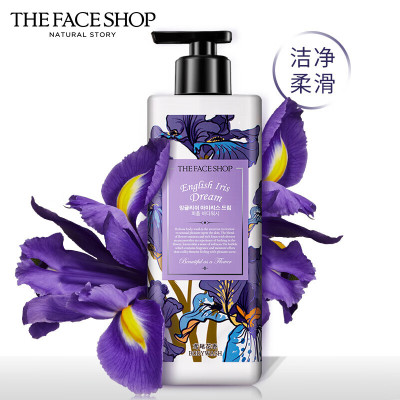 菲诗小铺/THE FACESHOP 爱丽丝梦香水沐浴露500ml(茉莉鸢尾)男女通用香体沐浴乳