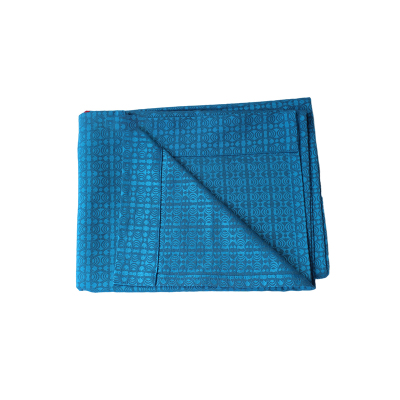 紫燕沙 挡帘 850*1300mm 蓝灯笼花色织布 可绣字 个