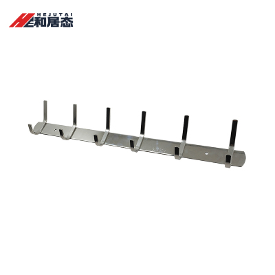 和居态 不锈钢挂衣钩(6钩)HJT-ZWJ01 个