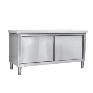 广亿隆定制厨房不锈钢推拉门移门单通工作台