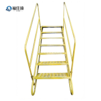福佳琦 双侧(带护栏)金属防滑长梯 长2200*宽700*高700mm/架
