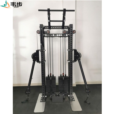 韦步复合飞鸟训练器多功能综合高拉低拉划船家用力量健身器材