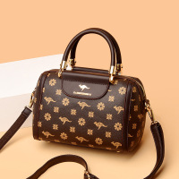 包包女包新款单肩包时尚印花手提包女波士顿包女欧美