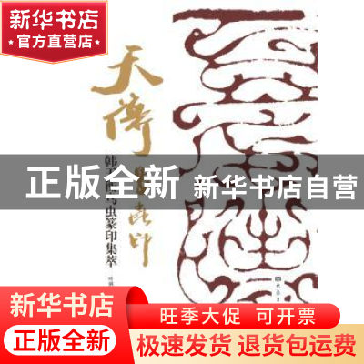 正版 韩天衡鸟虫篆印集萃 叶林心 大象出版社 9787571103057 书籍