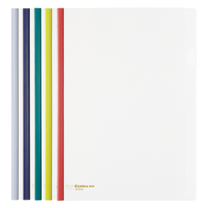 齐心 HF287A 超省钱报告夹抽杆式 A4 5个/套