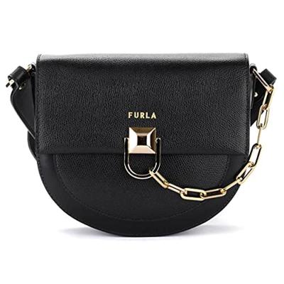 芙拉FURLA奢侈品新款MissMimi复古时尚简约百搭休闲迷你马鞍包单肩女斜挎包B08TZX7TSK默认