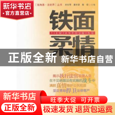 正版 铁面柔情 宋长琴,潘丰源,陈珺主编 中央编译出版社