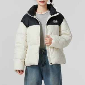 斯凯奇(Skechers)女装新款运动户外保暖羽绒服时尚潮流舒适休闲外套P424W231-0018 ZP