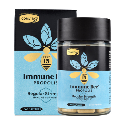 COMVITA康维他 蜂胶PFL15+365粒 1瓶装 蜂胶胶囊 日常保健总黄酮 新西兰进口