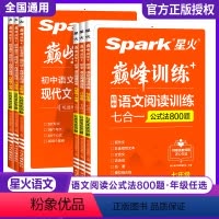 现代文+古诗文阅读 七年级 [正版]2023版巅峰训练七八九年级初中语文阅读理解答题模板专项训练中考现代阅读组合训练书初