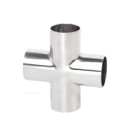 盛京联硕 不锈钢卫生级焊接四通Φ133[304材质]个