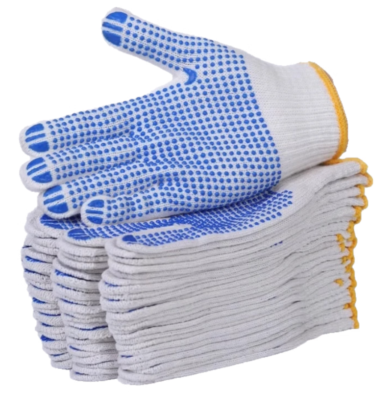 棉线胶点防护防滑耐磨手套 单位/双