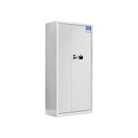 湘渭保密柜财务档案柜文件柜办公室资料储物柜保险柜通体白色-国保指纹锁