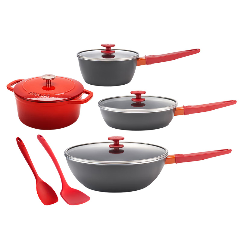 双立人锅具6件套煎炒炖烹自有一套NOWPlus款1029401