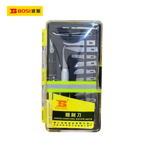 波斯(BOSI) 荧光系列雕刻刀 16PC 把