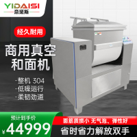 意黛斯(YIDAISI)商用和面机 整机304不锈钢饭店食堂揉面搅面真空和面机 15KG/次 YDS-HMZK15