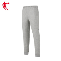 乔丹 运动裤 梭织长裤 男裤 KKL43211277 男款裤子 件(灰花灰 M)