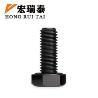宏瑞泰 发黑六角螺栓 4.8级 M10*25 个