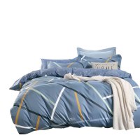 安琪尔全棉床单被套枕巾五件套160*210套