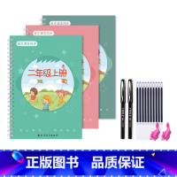 二年级上册/3本 [正版]一年级二年级三年级上册下册语文同步练字帖凹槽四五六人教版小学生每日一练硬笔书法楷书练字本笔画笔