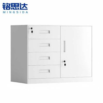 铭思达钢制资料柜偏四斗台