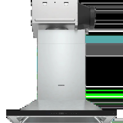 西门子 LC58FK95AW iQ700 壁挂式吸油烟机 90 cm 黑色蒸饭柜