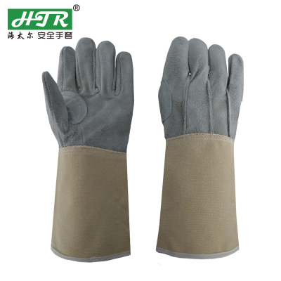 海太尔/HTR 半牛皮电焊手套 0214B 一副
