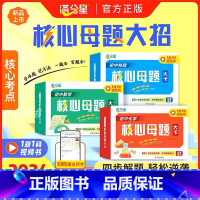 初中数学 初中通用 [正版]满分星初中数学物理化学母题一本通人教版 数理化核心母题满分秘籍解题思维方法大全 大招手卡中考