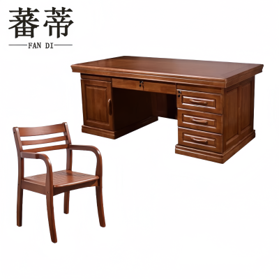 蕃蒂办公桌+椅2米套